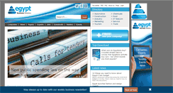 Desktop Screenshot of egypt-business.com